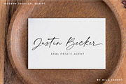 Modern Tropical Font Duo Logo Script, a Sans Serif Font by Mila Garret (Thumbnail 8 of 14)