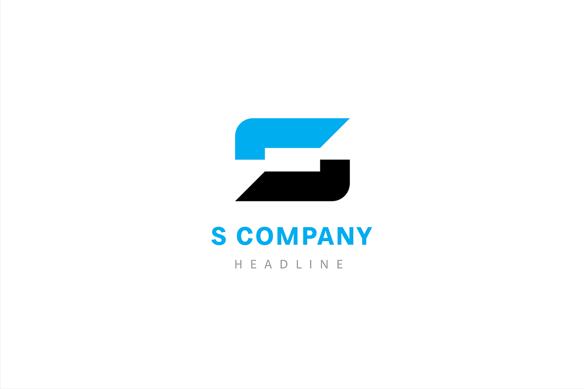 S company logo template., a Branding & Logo Template by Anton Akhmatov (Photo 2 of 3)