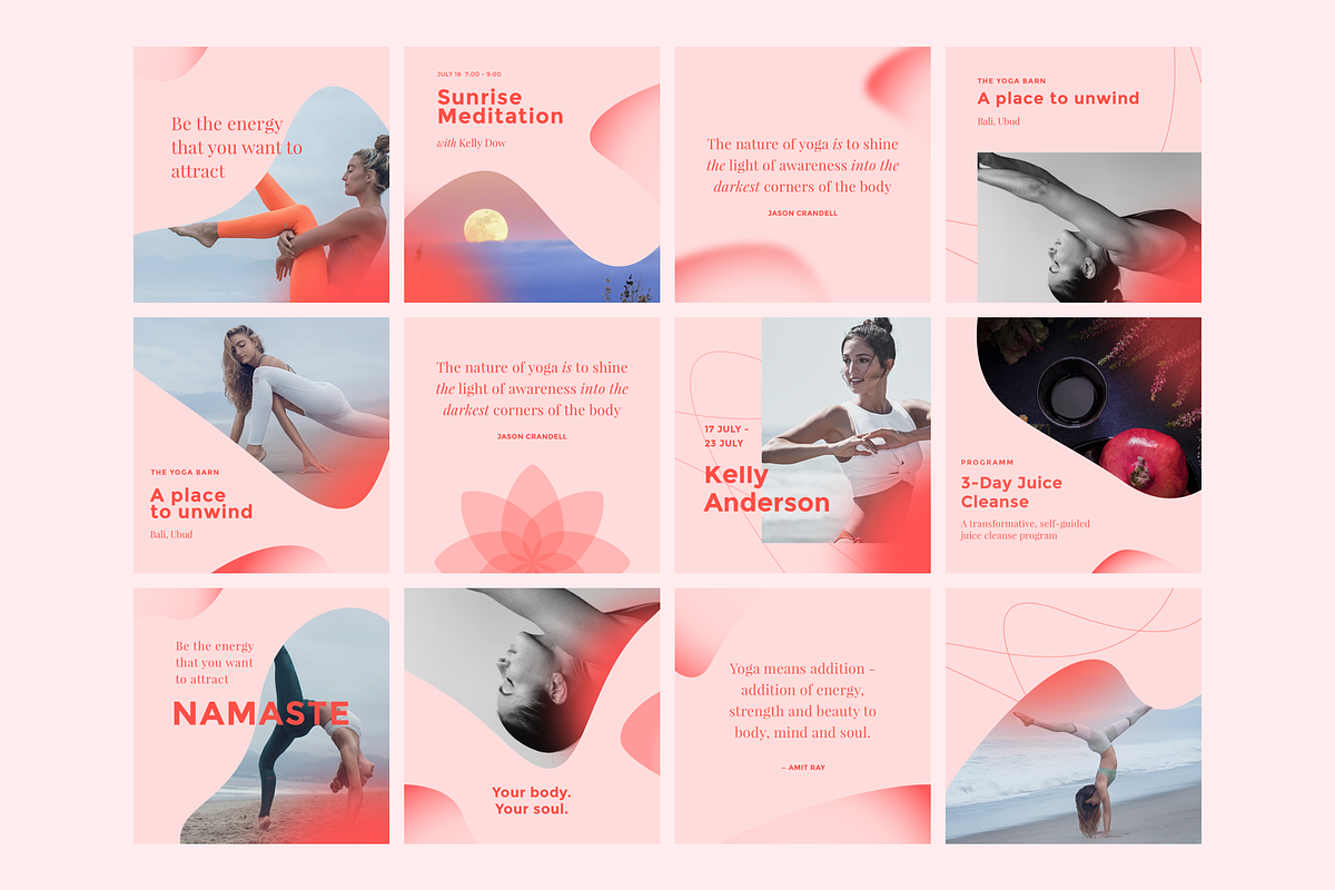 Asana - Social Media Kit, a Social Media Template by Simple and Nice (Photo 10 of 12)