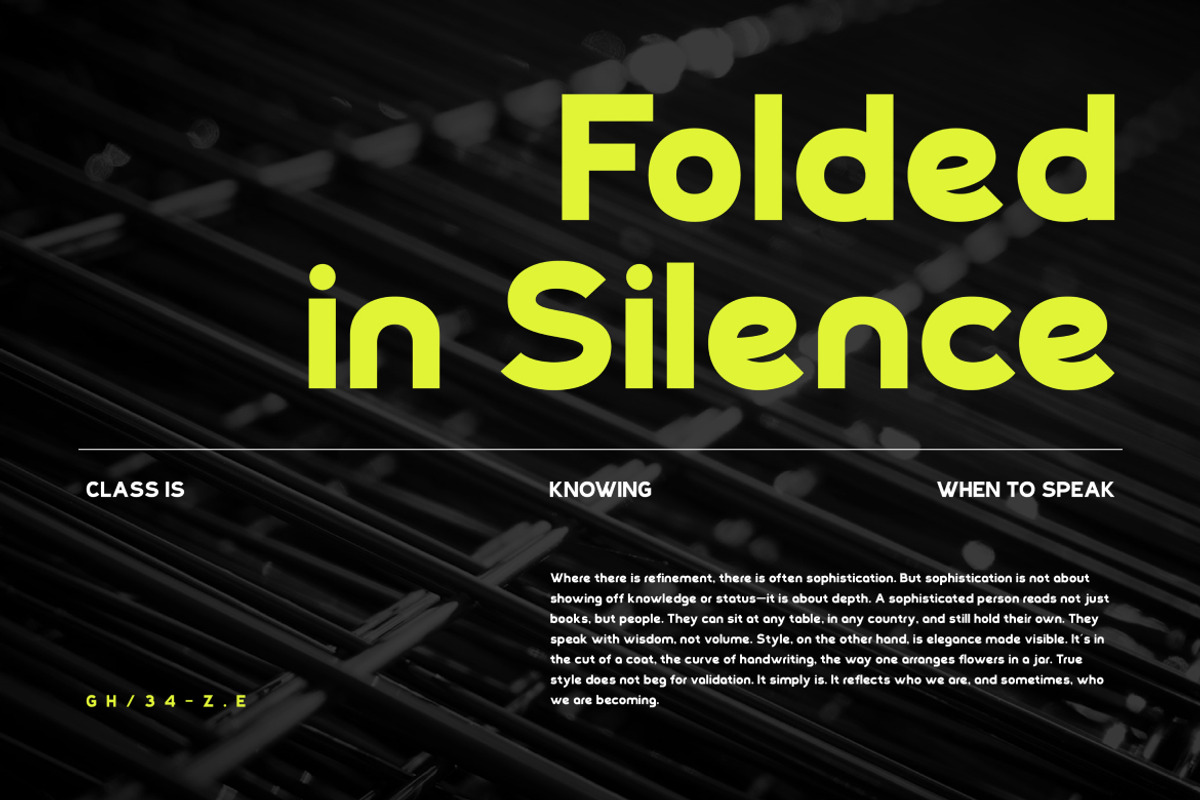 Gormica Geometric Sans Serif Font, a Sans Serif Font by Vadovastd (Photo 5 of 7)
