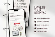 Creative Agency Squarespace Template, a Squarespace Template by Glowup Online (Thumbnail 3 of 8)