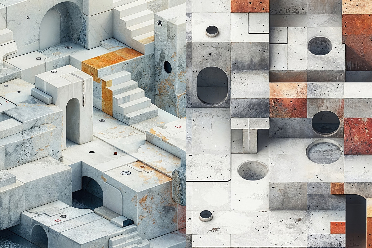 38 Geometric Concrete Backgrounds, a Background Graphic by Incomelion (Photo 11 of 11)