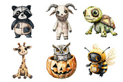Halloween Voodoo Animal Doll Clipart, an Illustration by Daily.Designs (Thumbnail 3 of 5)