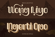 Sri Rejeki, a Handwritten Font by Burntilldead (Thumbnail 4 of 11)