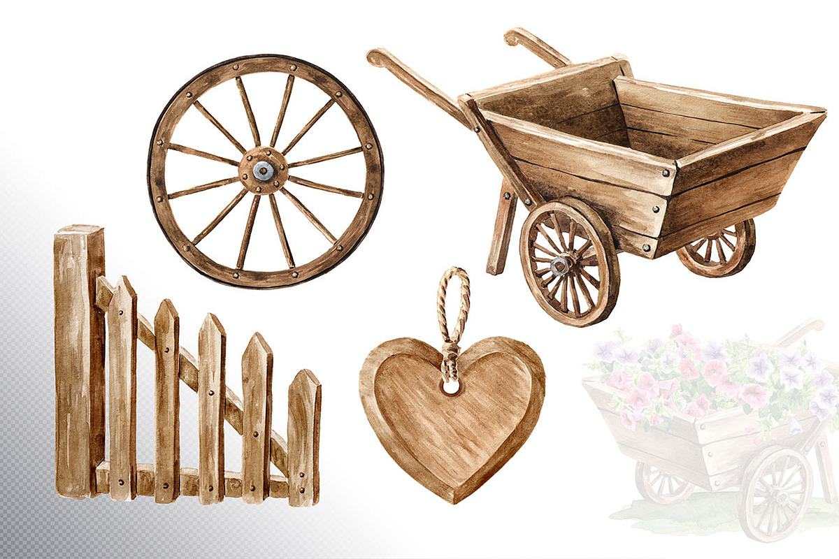 Rustic Collection, an Illustration by Daria Ustiugova (Photo 10 of 12)