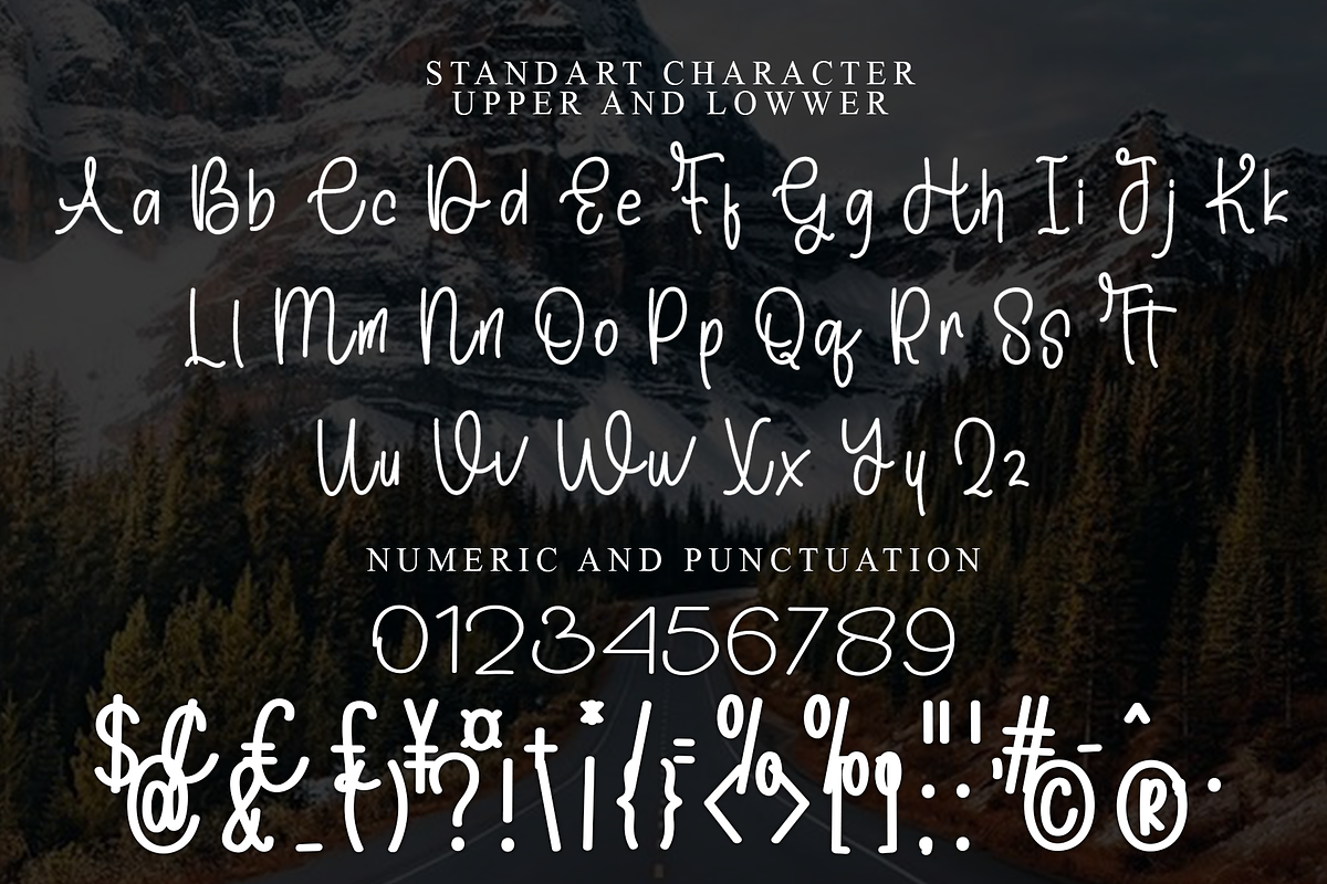 Vanilla, a Handwritten Font by InermediaSTUDIO (Photo 4 of 6)