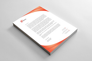 Light Corporate Letterhead