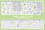 Woodland fairy coloring games, an Education Illustration by Lexi Claus (Thumbnail 7 of 17)