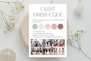 Dresscode card with photo, a Card Template by EvaTemplates (Thumbnail 2 of 5)
