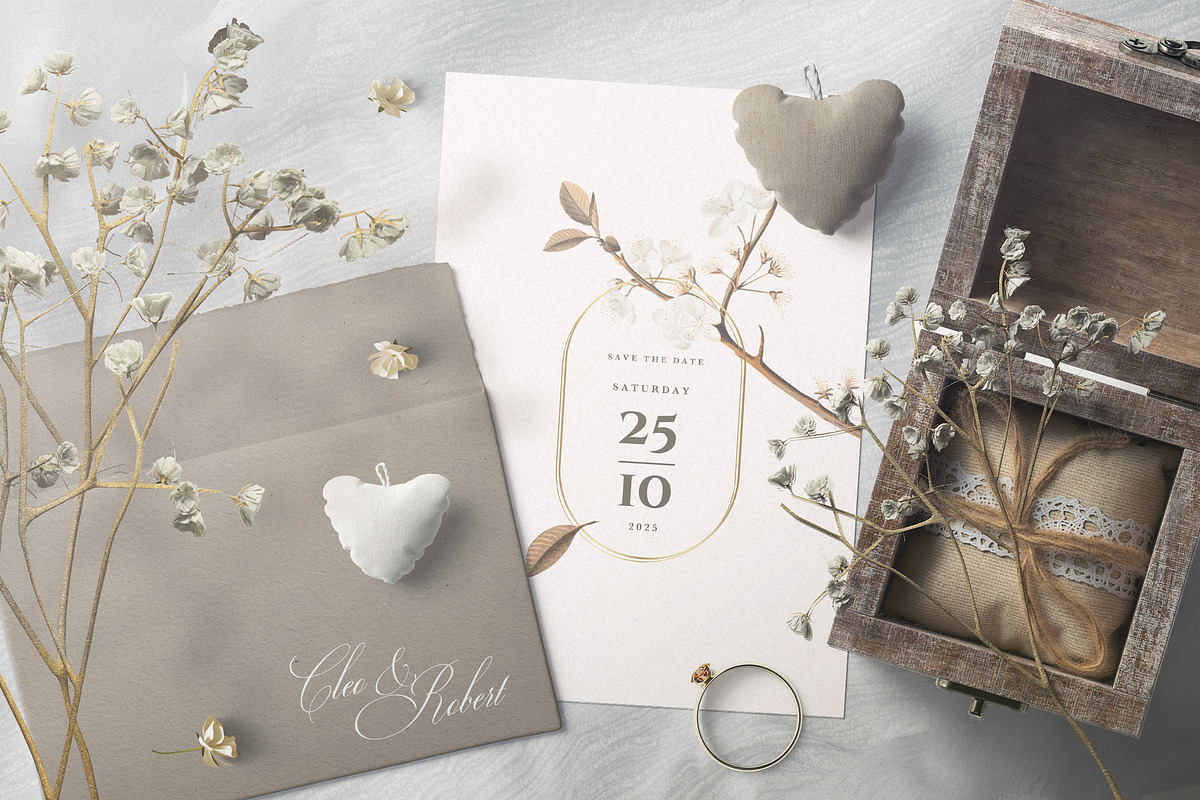Botanical II (Wedding Suite), an Invitation Template by EvitePapery (Photo 2 of 7)