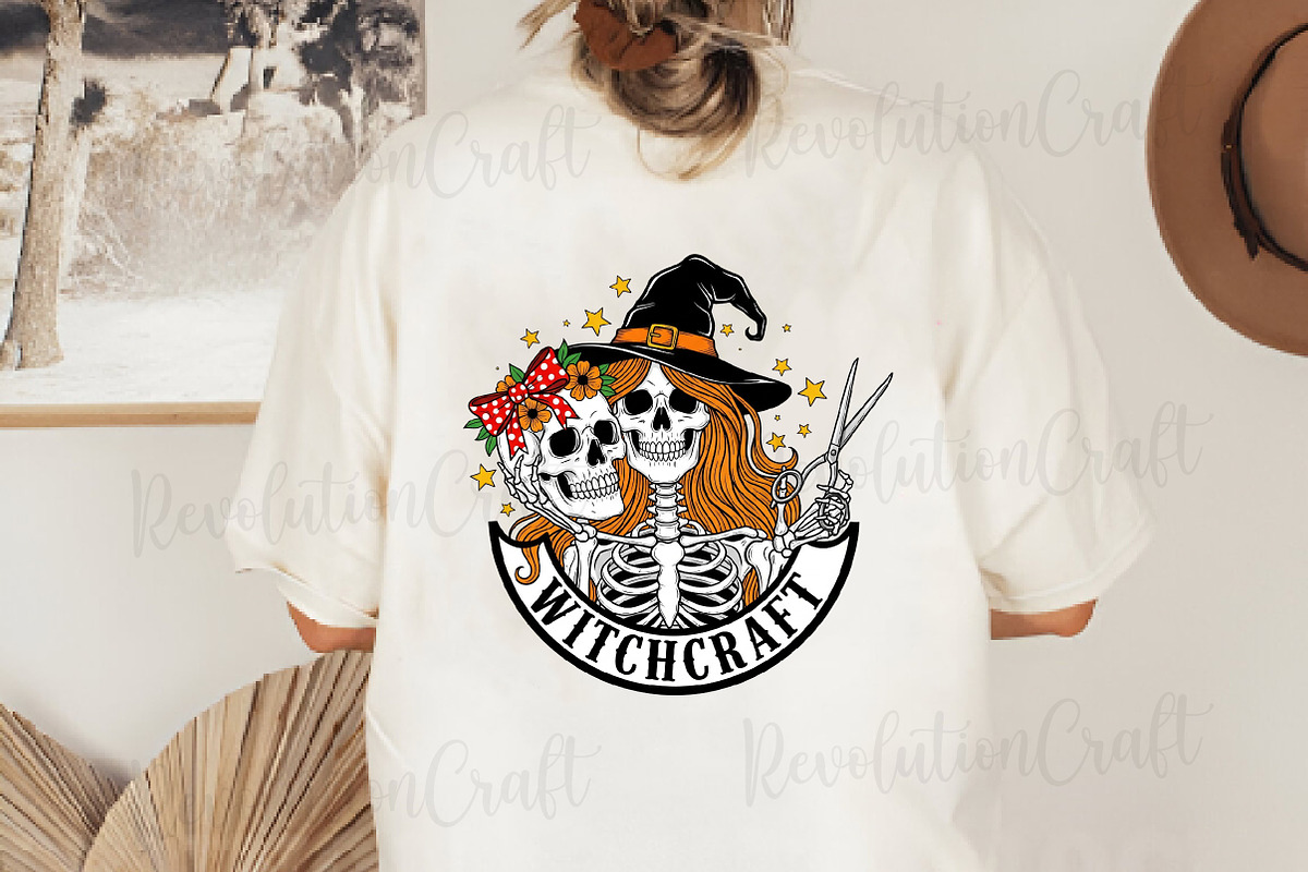 Retro Skeleton Halloween PNG Bundle, an Illustration by OK Design (Photo 4 of 14)