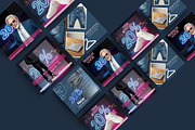 Fashion 5 Promo Flyer Bundle Pack, a Social Media Template by Crox Studio | Digital (Thumbnail 5 of 7)
