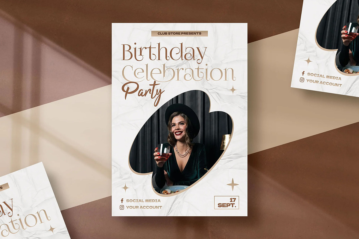 Birthday Flyer Template, a Flyer Template by Hubzway