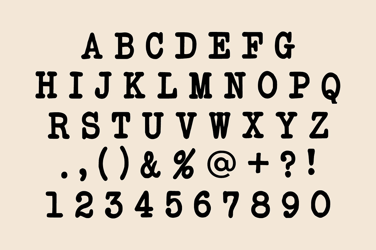 Houston Writer, a Serif Font by Fourteen Letter (Photo 2 of 6)