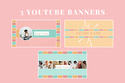 Social Media Banner Templates, a Social Media Template by SunshineStudioBoutique (Thumbnail 4 of 9)
