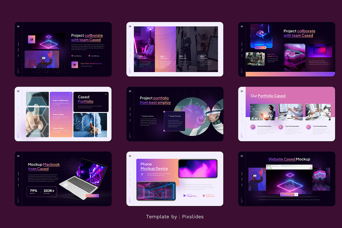 Case Study and Report Keynote, a Presentation Template by Pixslides (Photo 5 of 6)