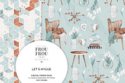 Hygge Interior Home Paper Pack, a Pattern Graphic by Frou Fou Craft (Thumbnail 7 of 7)