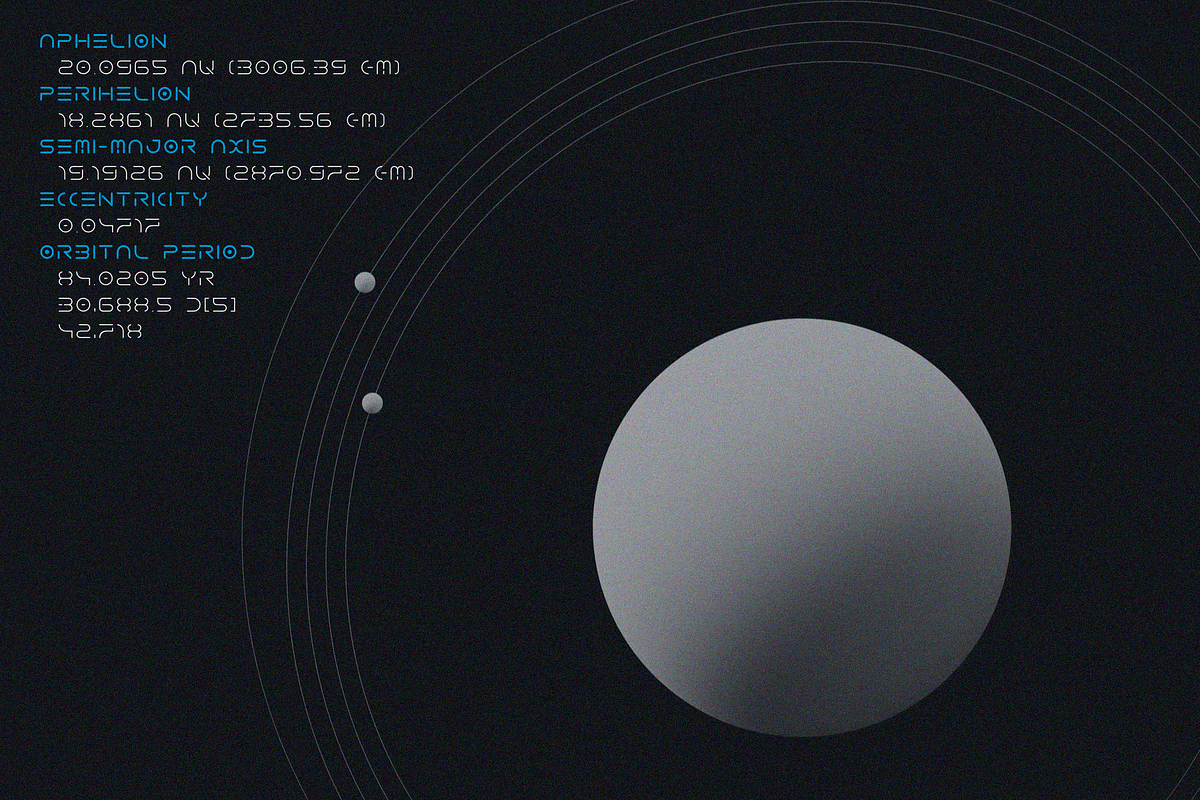 COSMOS - Sans Serif Font preview 4