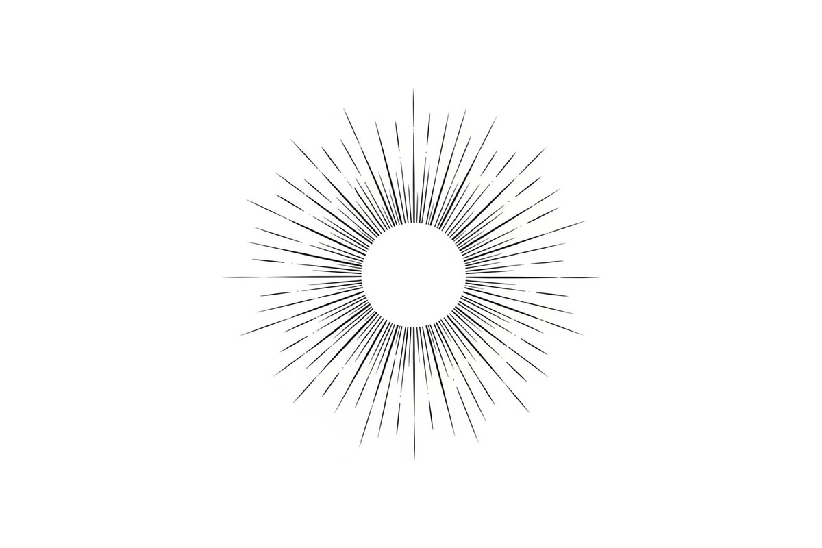 Sunburst Rays Vector Bundle Bundle, an Illustration by yasushie (Photo 10 of 31)