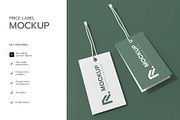 Realistic Price Label Mockup, a Product Mockup by graphypix (Thumbnail 2 of 4)