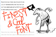 BRUTUS, a Handwritten Font by vtks design (Thumbnail 2 of 4)