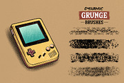 Grunge Photoshop Brushes, a Brush Add-On by Mohamed Saber (Thumbnail 3 of 5)