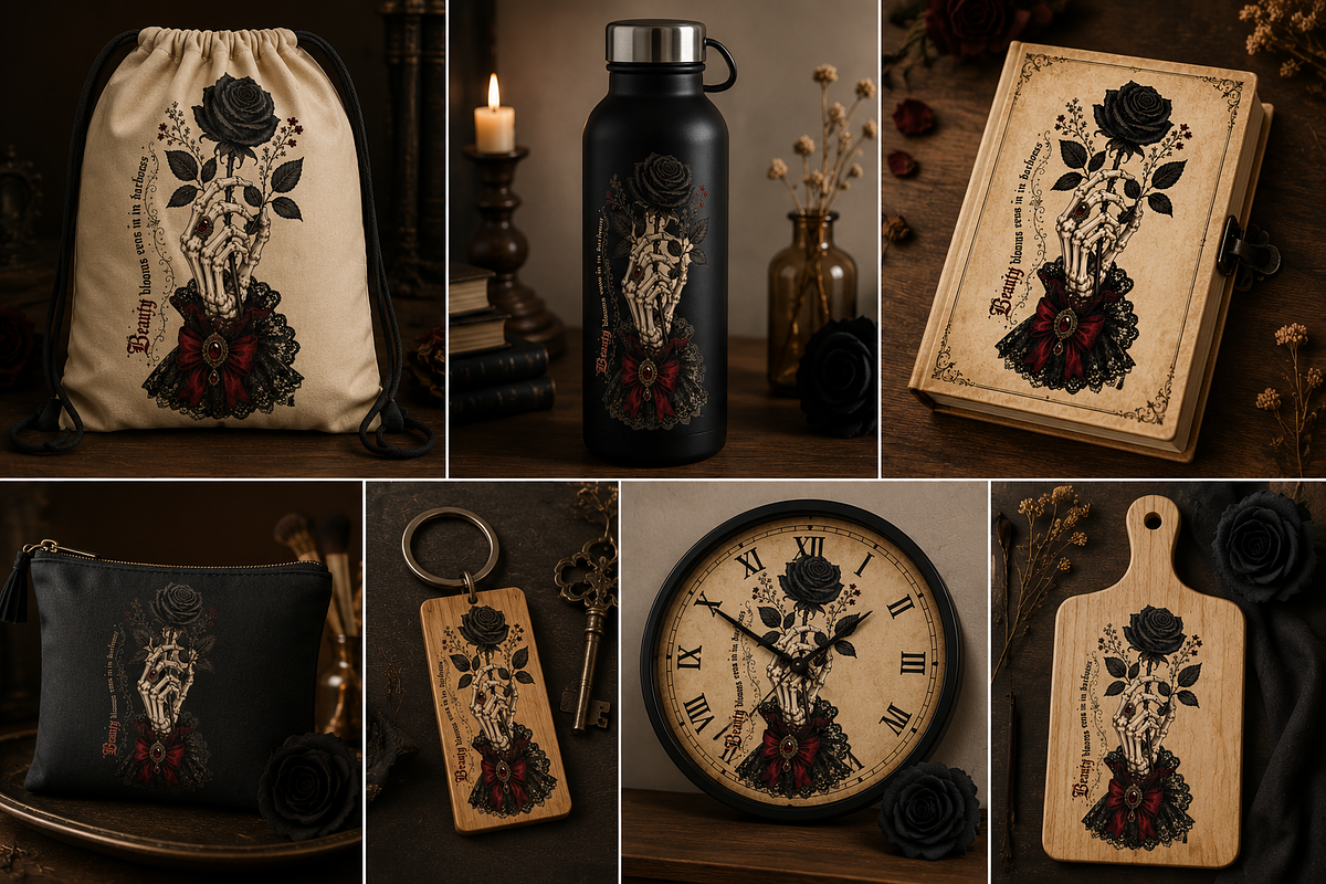 Dark Academia Halloween Png Bundle, an Object Graphic by Daisy Design (Photo 16 of 21)
