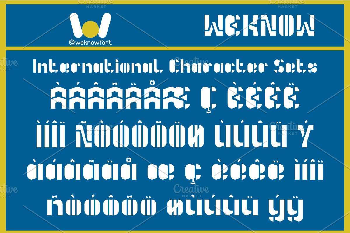 Holographic Mind font, a Font by weknow (Photo 8 of 8)