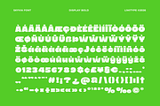 Skyvia - Bold Inktrap Font, a Sans Serif Font by limitype (Thumbnail 11 of 12)