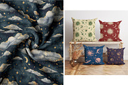 Celestial Patterns and Art Prints, a Pattern Graphic by Ninterints (Thumbnail 18 of 19)