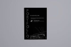 Bi-fold Architecture Portfolio, a Brochure Template by crazyOWL