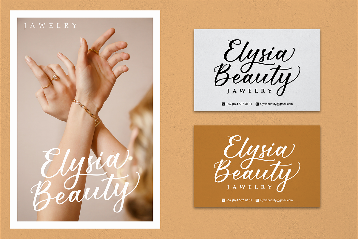 North Earth a Calligraphy Font, a Script Font by Vilogsign (Photo 9 of 10)