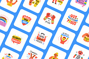 Animated Pride Stickers Collection, an Emoji Icon by Prosymbols (Thumbnail 4 of 5)