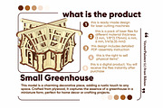 Small 3d Greenhouse - Laser Cut File, an Object Graphic by VectorPainter (Thumbnail 9 of 14)