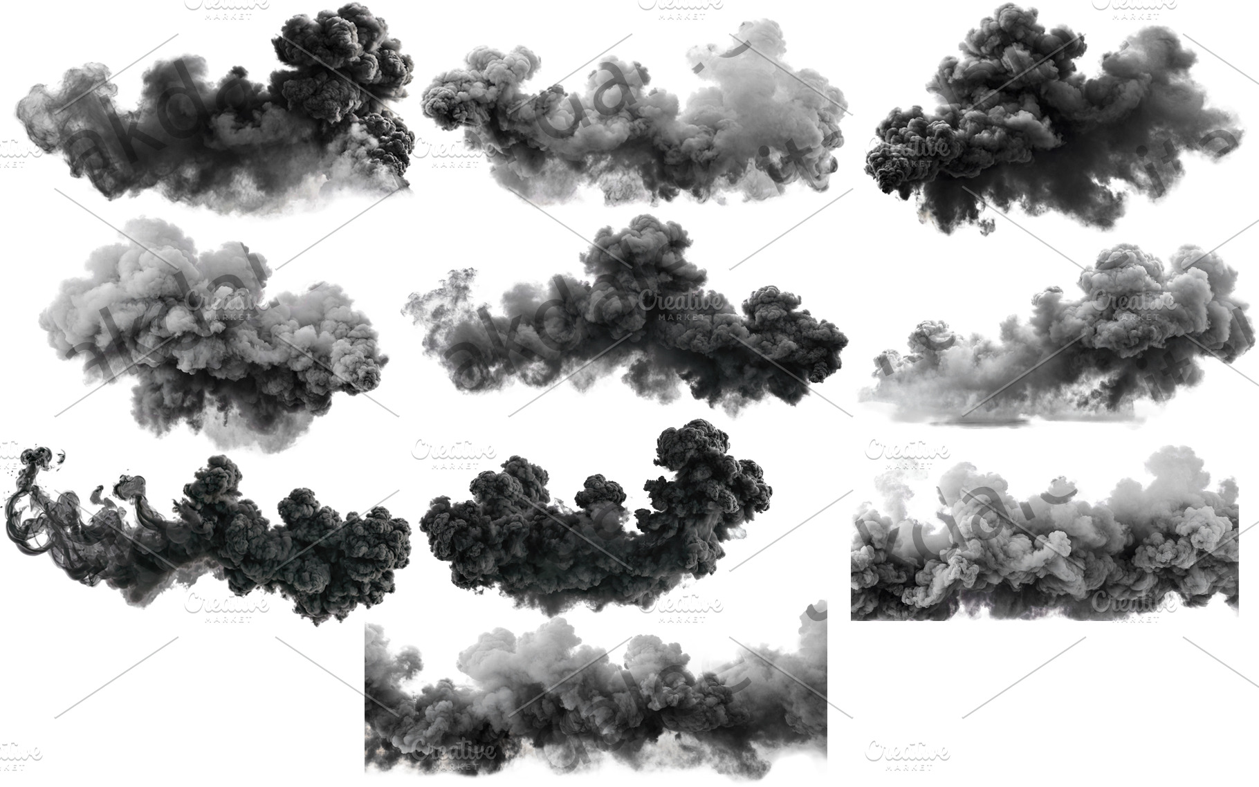 smoke on transparent background, a Background Photo by itakdalee