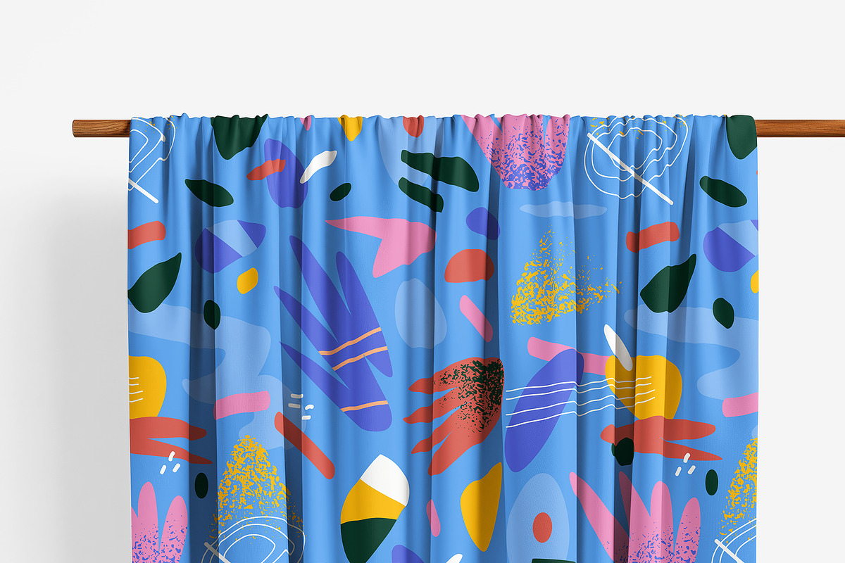 Hanging Fabric Mockup, a Household Mockup by GraphicVil (Photo 5 of 9)