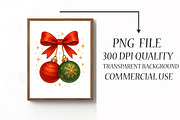 Vintage Christmas Ornament Cherries, an Illustration by Libby Wishes (Thumbnail 5 of 6)