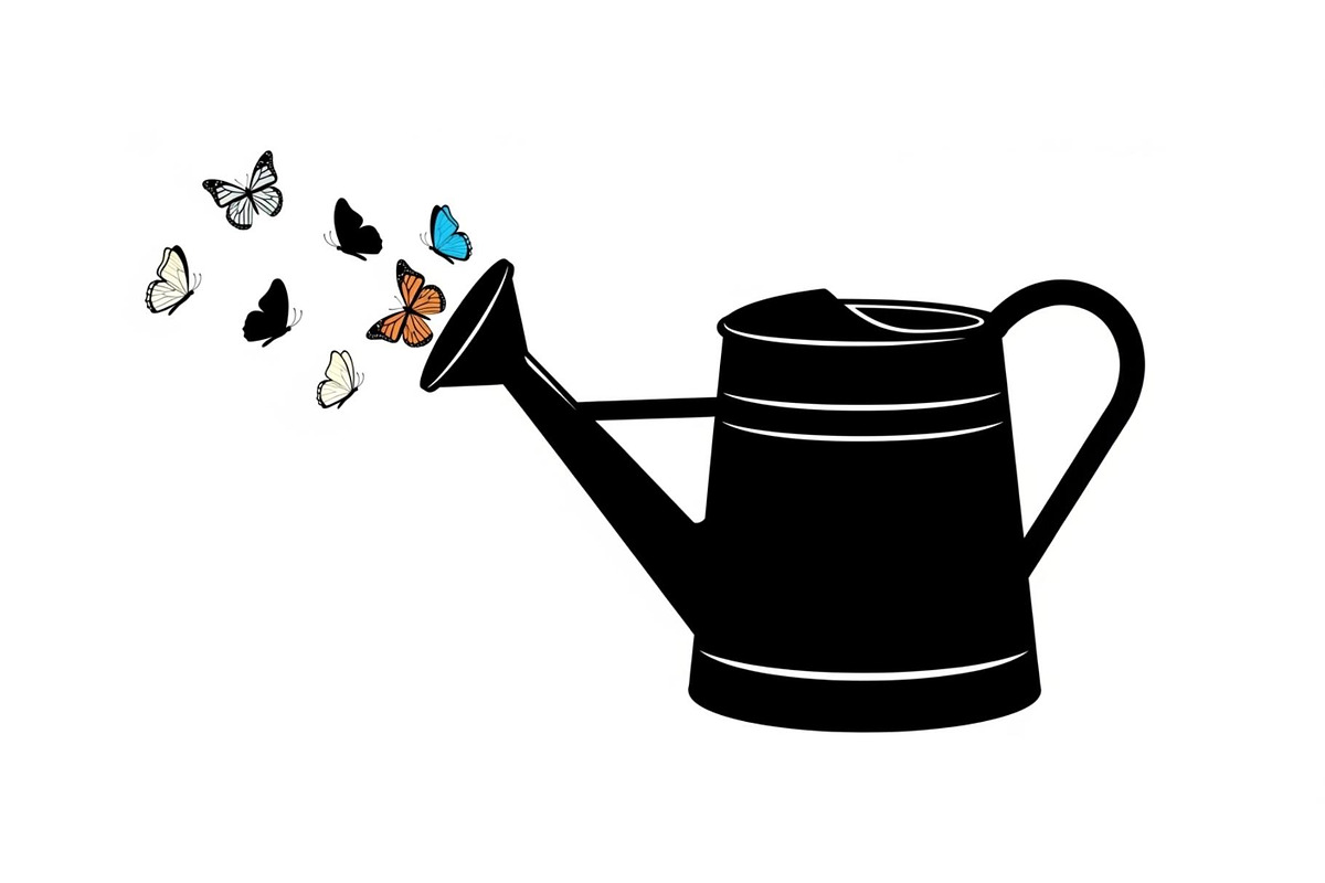 Garden Watering Can Bundle, an Illustration by Creativeshirt (Photo 14 of 31)