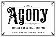 Agony, a Sans Serif Font by Wow Magic (Thumbnail 1 of 2)