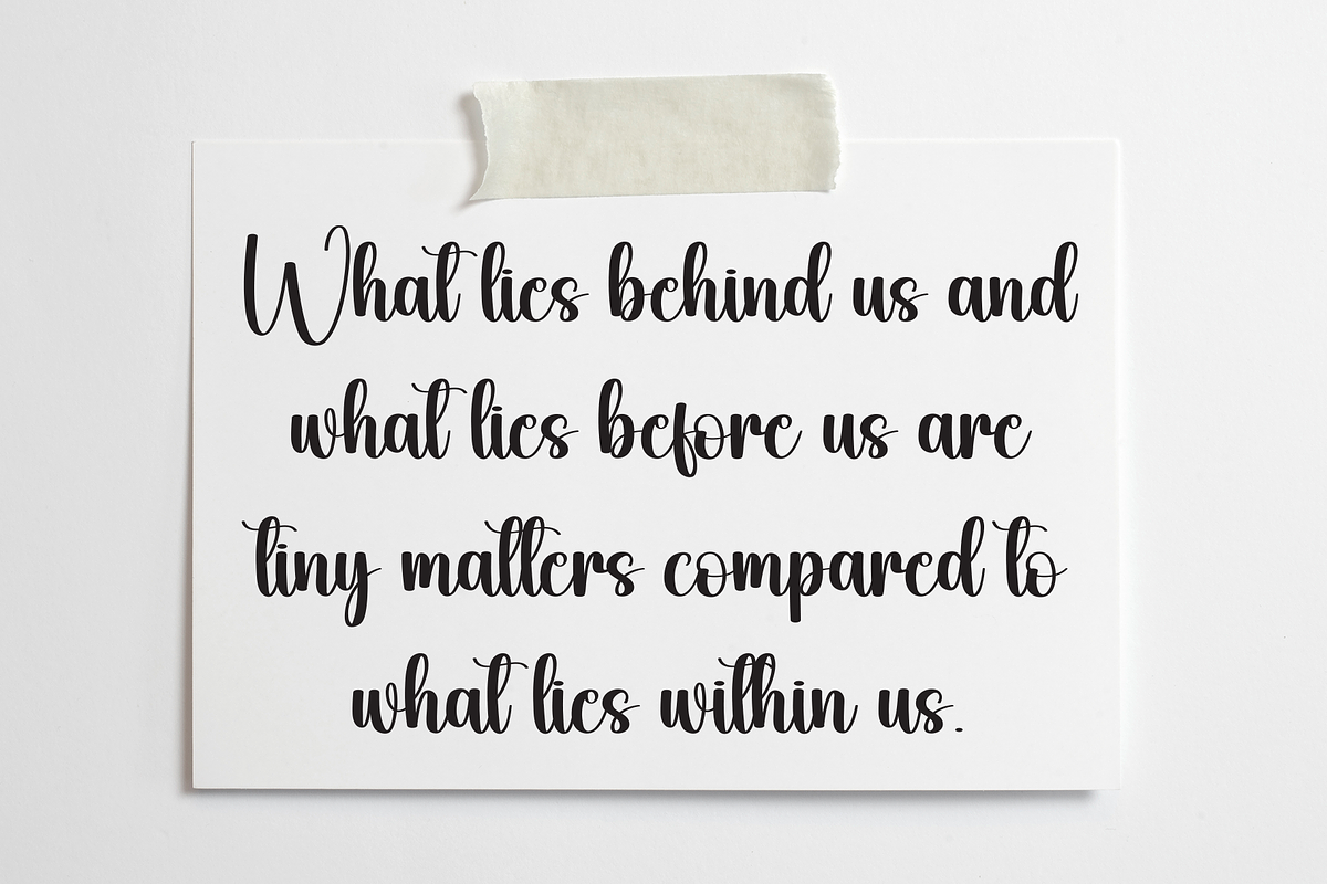 Happy Bride | Script Font, a Handwritten Font by Scratchones (Photo 3 of 9)