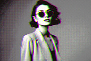 Glitch Halftone Photo Effect, a Layer Style Add-On by iDoodle Studio (Thumbnail 3 of 4)