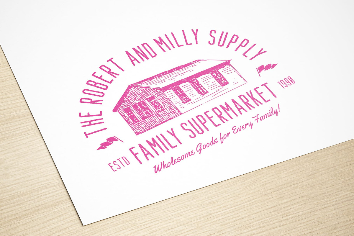 Bondie Rounded Rough, a Sans Serif Font by Craft Supply Co. (Photo 5 of 8)