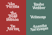 Virago - Modern Serif, a Serif Font by Khoir (Thumbnail 9 of 14)