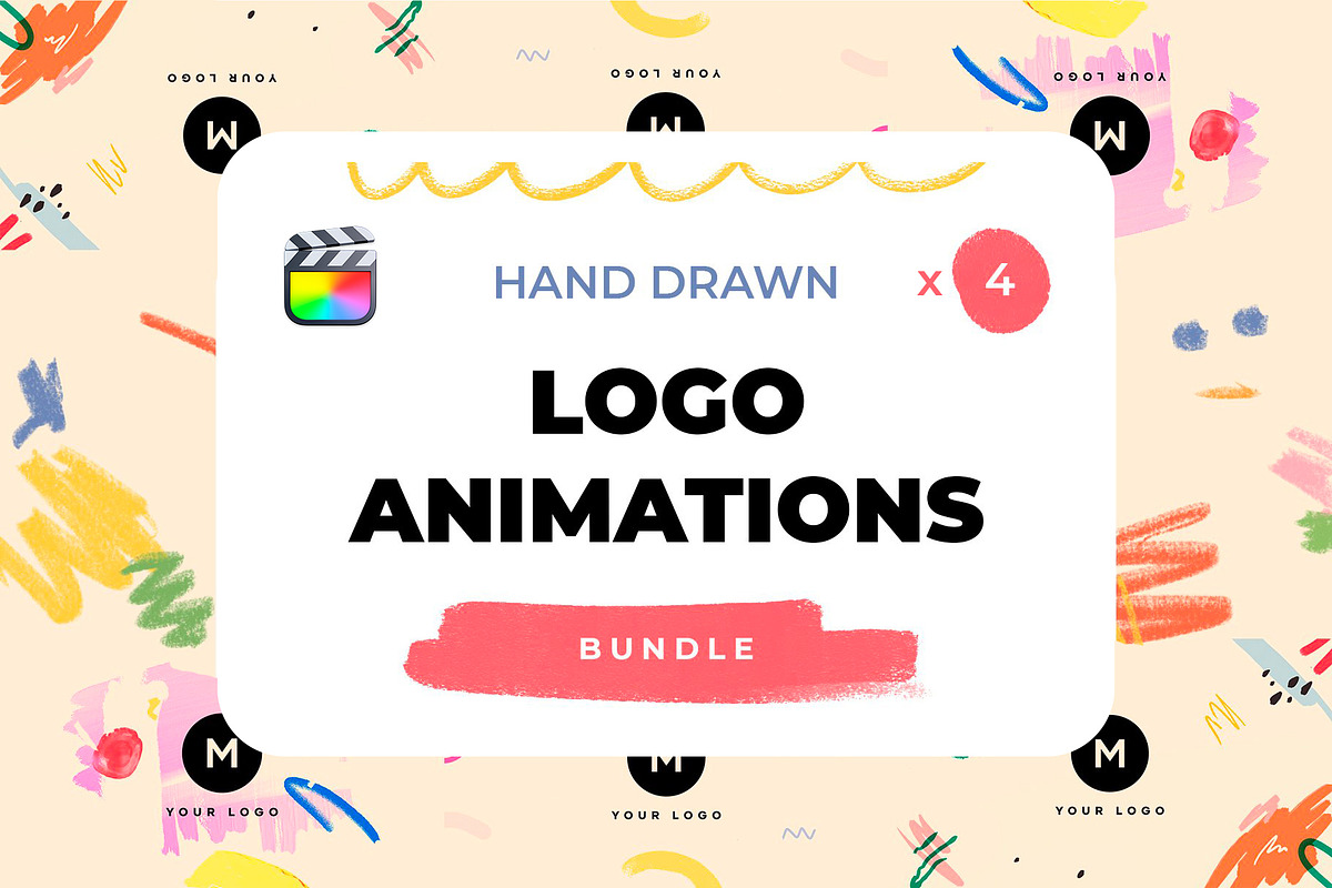 Brush Logo Animations Final Cut Pro, a Branding & Logo Template by Atamotion (Photo 1 of 6)