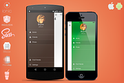 SideMenu2 - Ionic Side menu, a HTML Template by IonicThemes (Thumbnail 2 of 3)