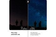 Milky Way Sky Replacement Pack, a Preset Add-On by Pix Cafe (Thumbnail 3 of 7)