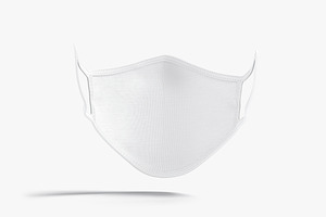 Fabric Face Mask 3D Model