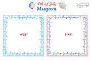 4th of July Mahjong cocktails, a Decorative Illustration by TheHappyGiftArt (Thumbnail 9 of 10)