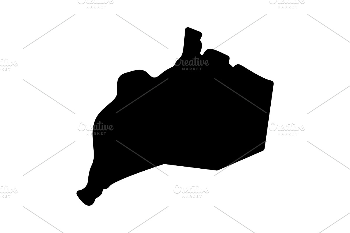 Louisville map solid icon, a Solid Icon by Creative priyanka