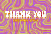 Chuckle Freaky Groovy Graffiti Y2K, a Handwritten Font by dansdesign (Thumbnail 7 of 10)
